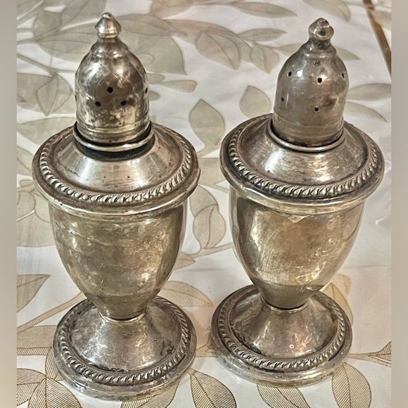 sterling silver Other - Vintage/antique?Sterling Silver Weighted Salt and Pepper Shaker Set